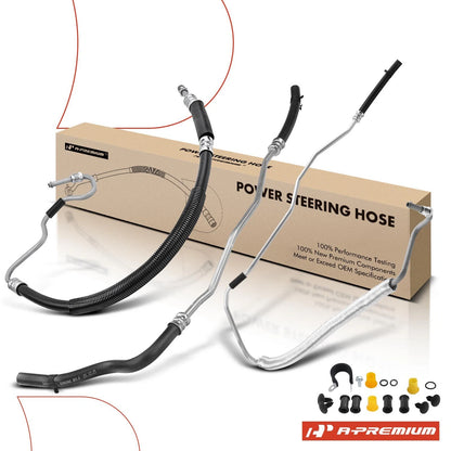 3X Power Steering Pressure Return Hose for Chevy Impala (2014–2016)