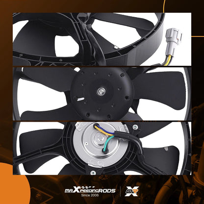 A/C Radiator Condenser Cooling Fan for Nissan Pathfinder Xterra (2005–2007)