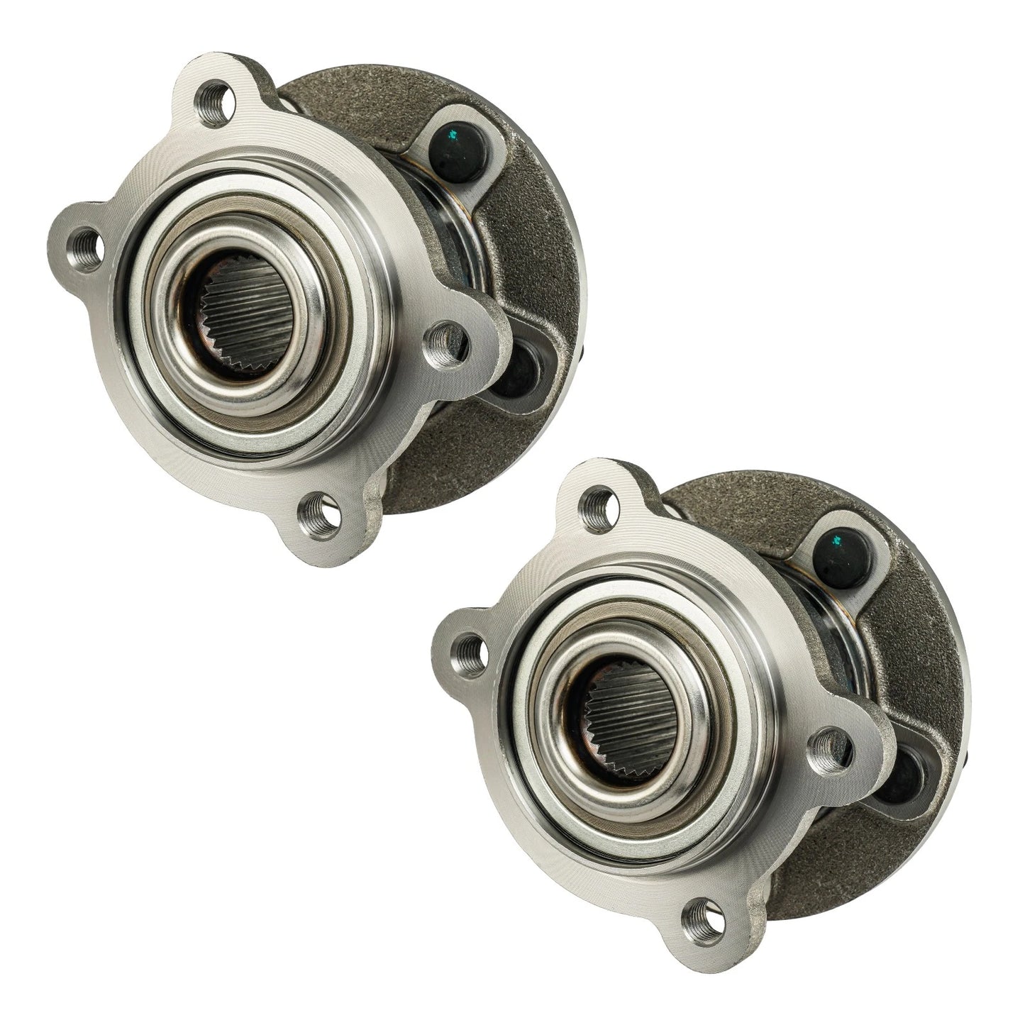 2PC Rear Wheel Hub and Bearing Assembly for 2013–2019 Ford Escape