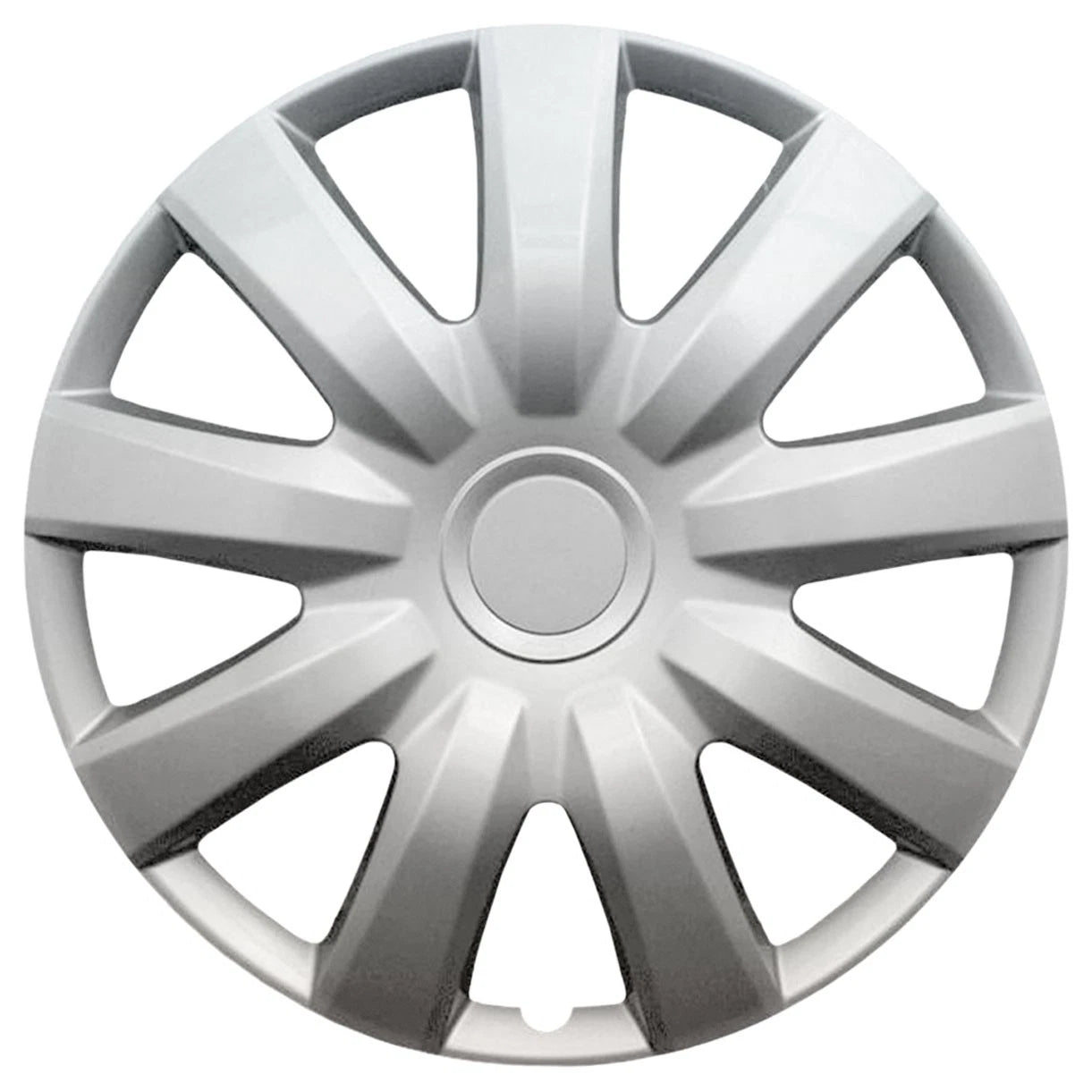 15 Inch Silver Push-On Wheel Covers for Steel Wheels for Toyota Camry (2002–2015)