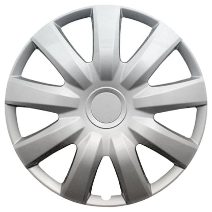 15 Inch Silver Push-On Wheel Covers for Steel Wheels for Toyota Camry (2002–2015)