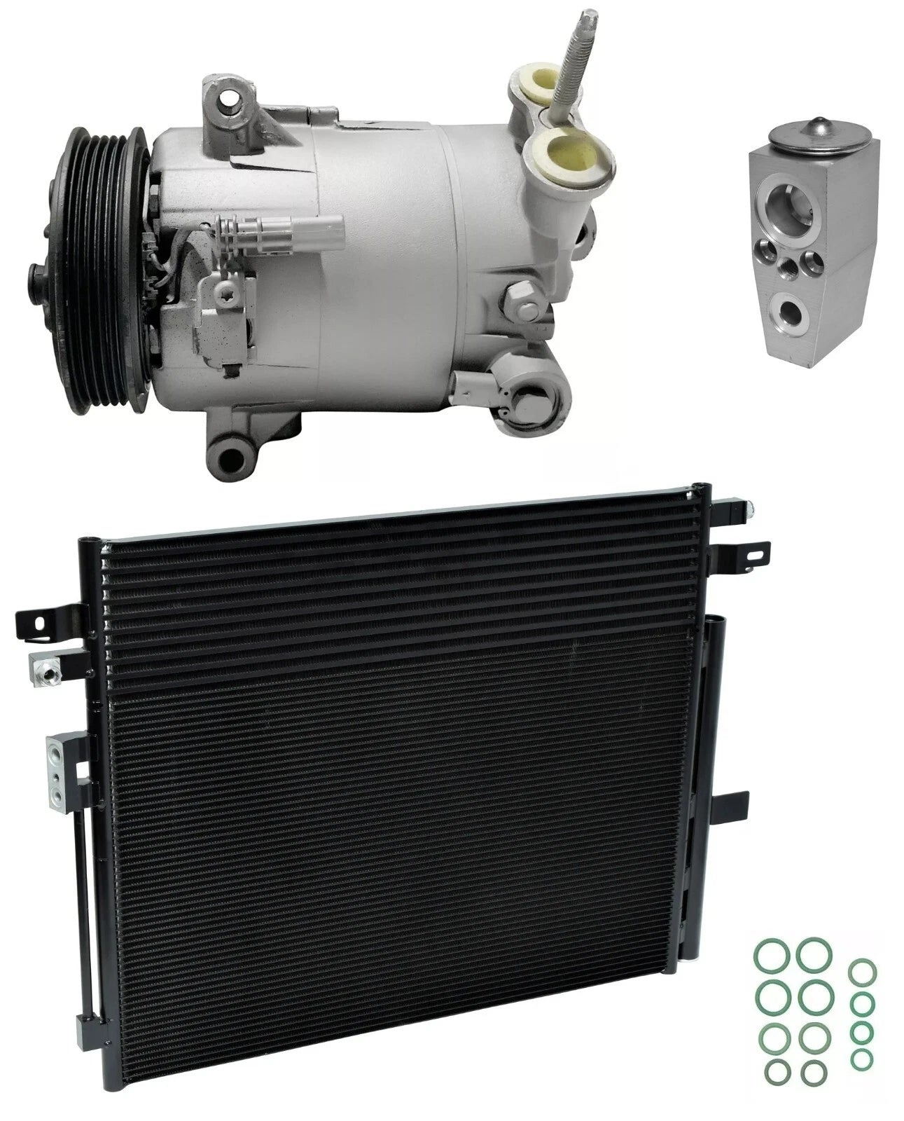 AC Compressor Kit With Condenser for GMC Canyon 3.6L V6 (2019–2020)
