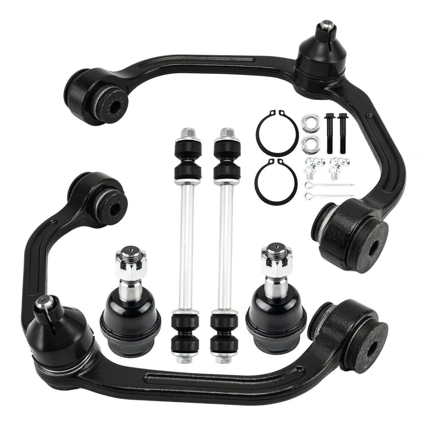 Front Upper Control Arms Ball Joints and Sway Bar for Ford Ranger Mazda (1998–2007)