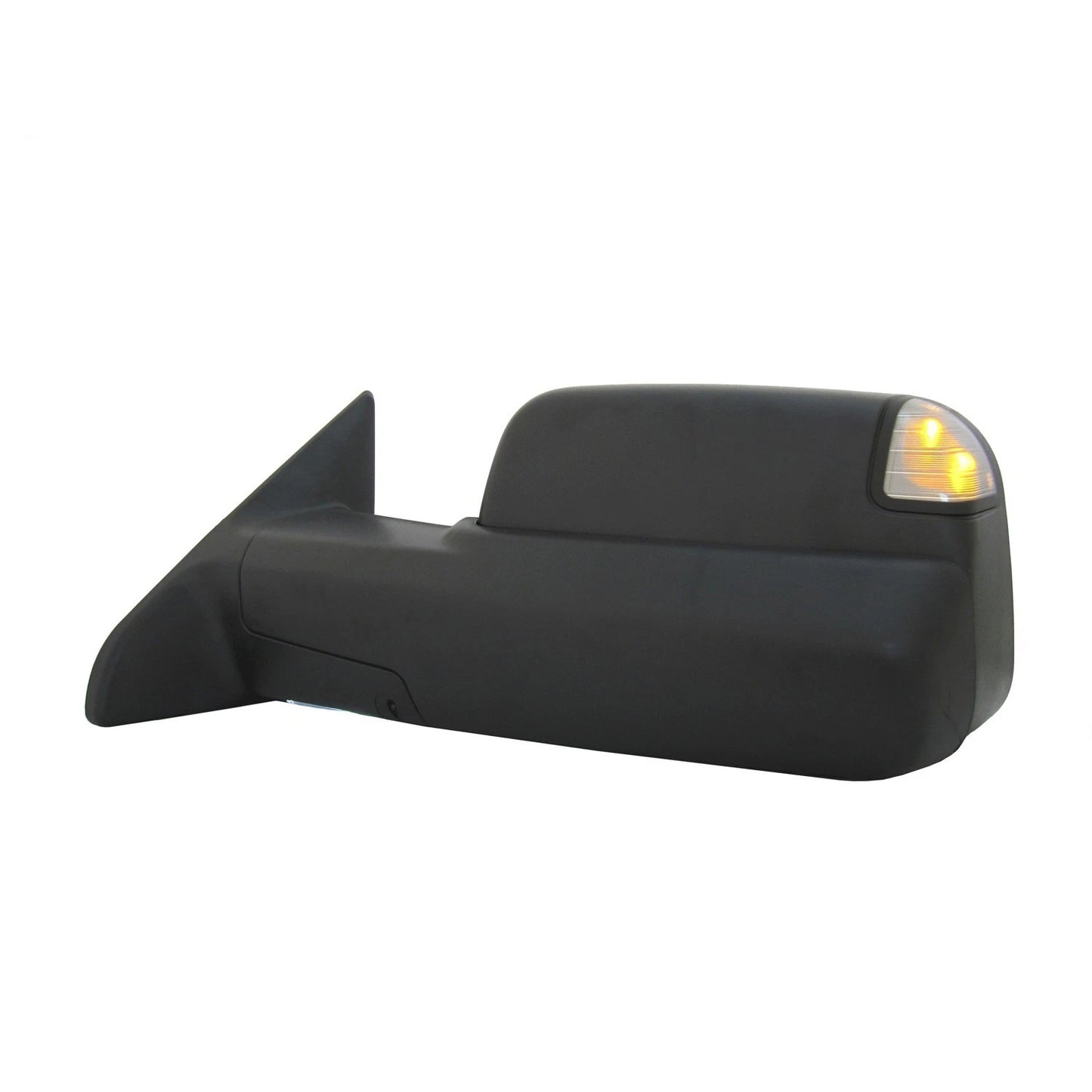 Replacement Textured Driver Side Door Mirror w/Power Folding w/Memory