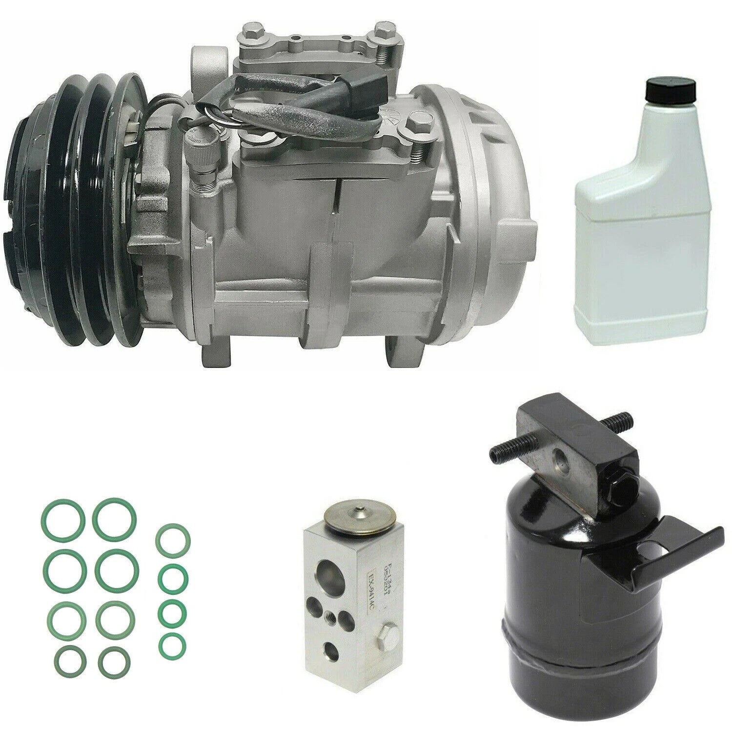 AC Compressor Kit Replacement for Toyota HiAce (2005–2019)