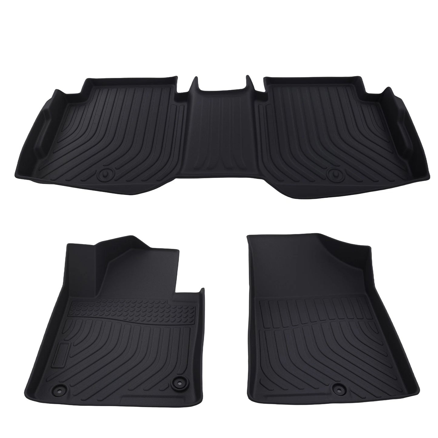 All-Weather TPE Rubber Floor Mats for Kia Optima & Hyundai Sonata (2015–2020)