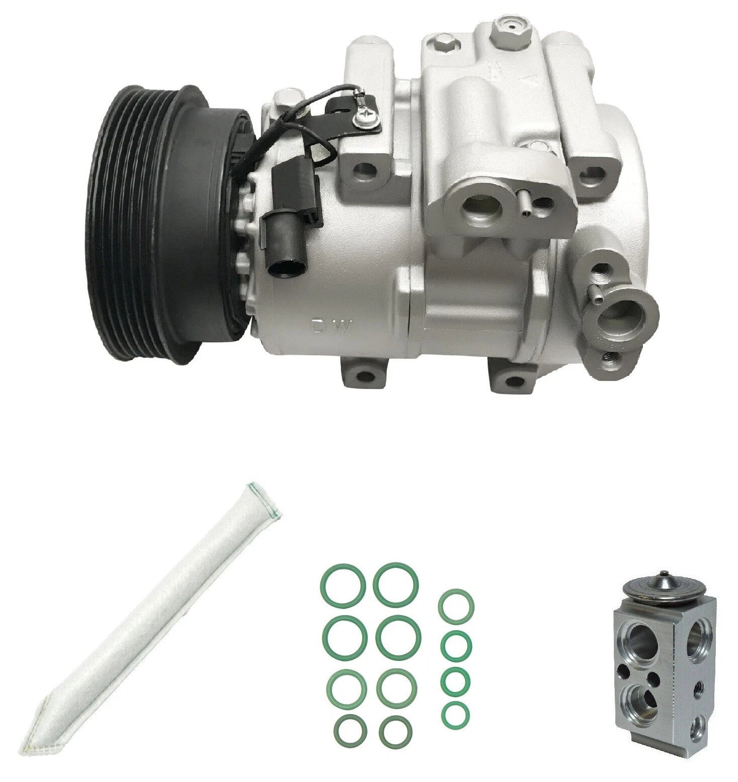 AC Compressor Kit OEM Replacement for Kia Forte 2.4L (2010–2013)