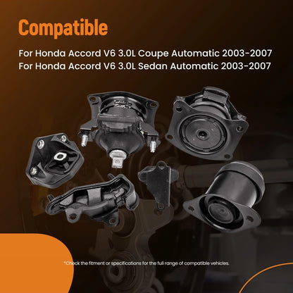 Engine Motor & Trans Mount for Honda Accord 3.0L (2003–2007) Auto