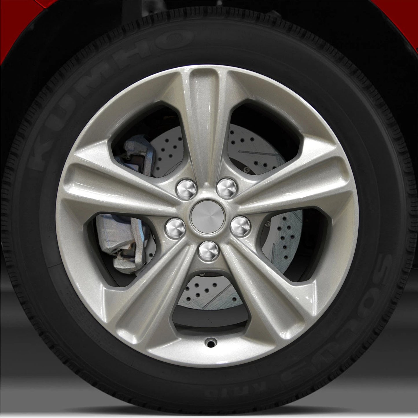 17x7.5 Factory Wheel (Fine Sparkle Silver) For 2013-2015 Ford Escape