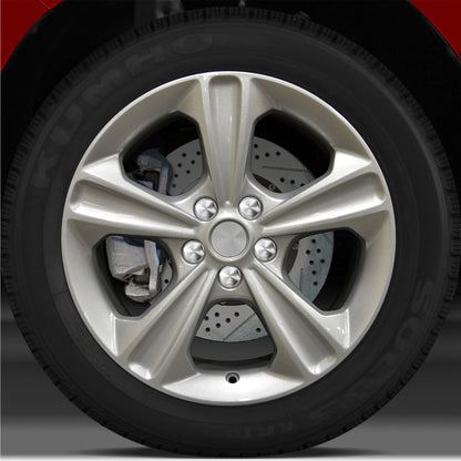 17x7.5 Factory Wheel (Fine Sparkle Silver) For 2013-2015 Ford Escape