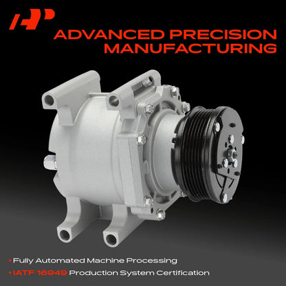 A/C Compressor with Clutch for Chevrolet Trailblazer GMC Envoy (2002–2009)