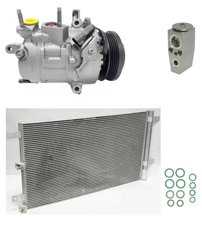 AC Compressor Kit With Condenser for Ford F-150 3.3L V6 (2022–2022)