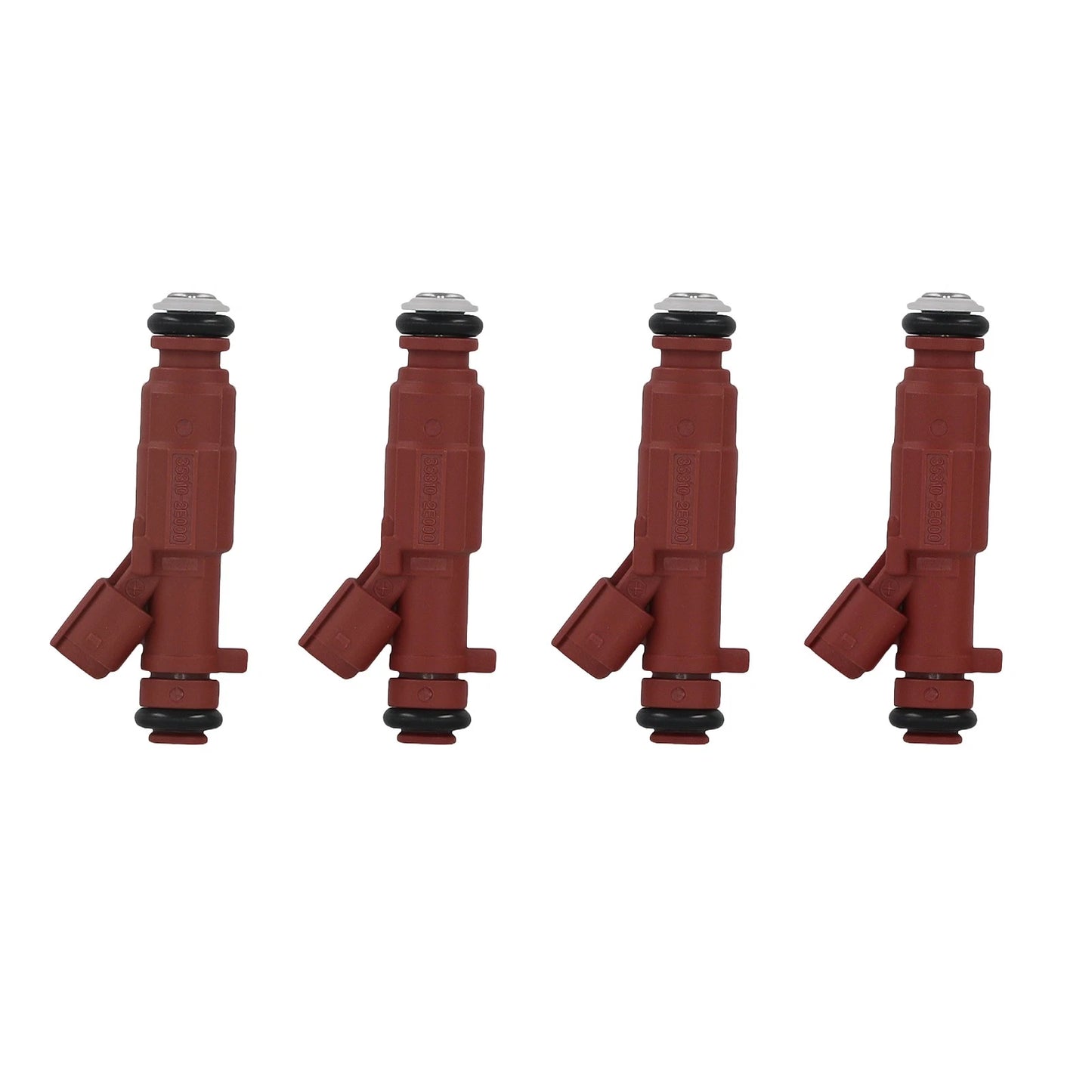 4PCS Gas Fuel Injectors Assembly for Kia Forte 1.8L (2014–2016)