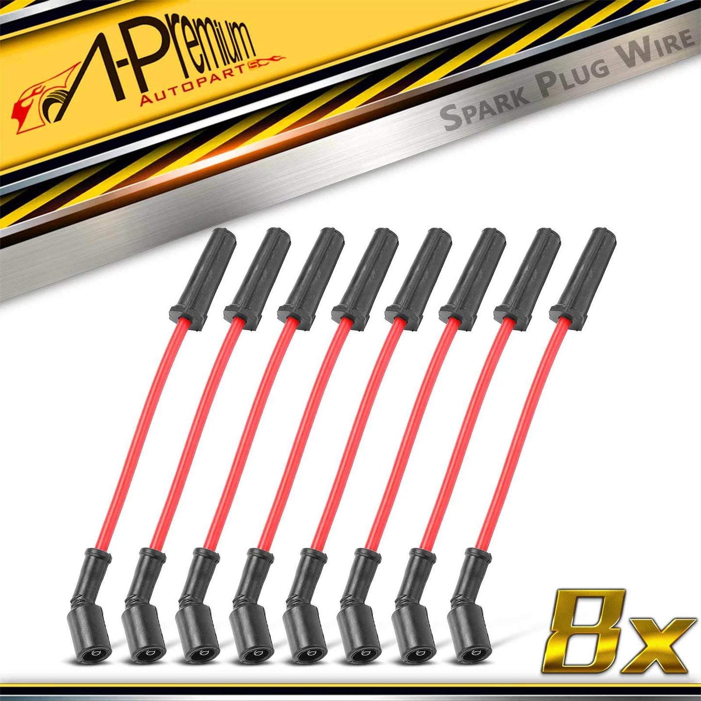 8x Spark Plug Wire Set for Chevy Silverado 1500 (1999–2006)