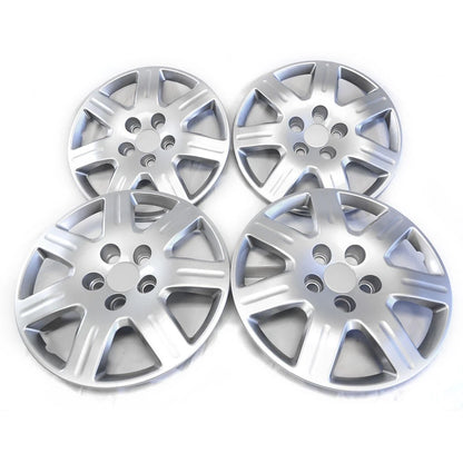 4 16" Bolt on Hub Caps Full Wheel Covers for 06-15 Honda Civic Steel Wheels