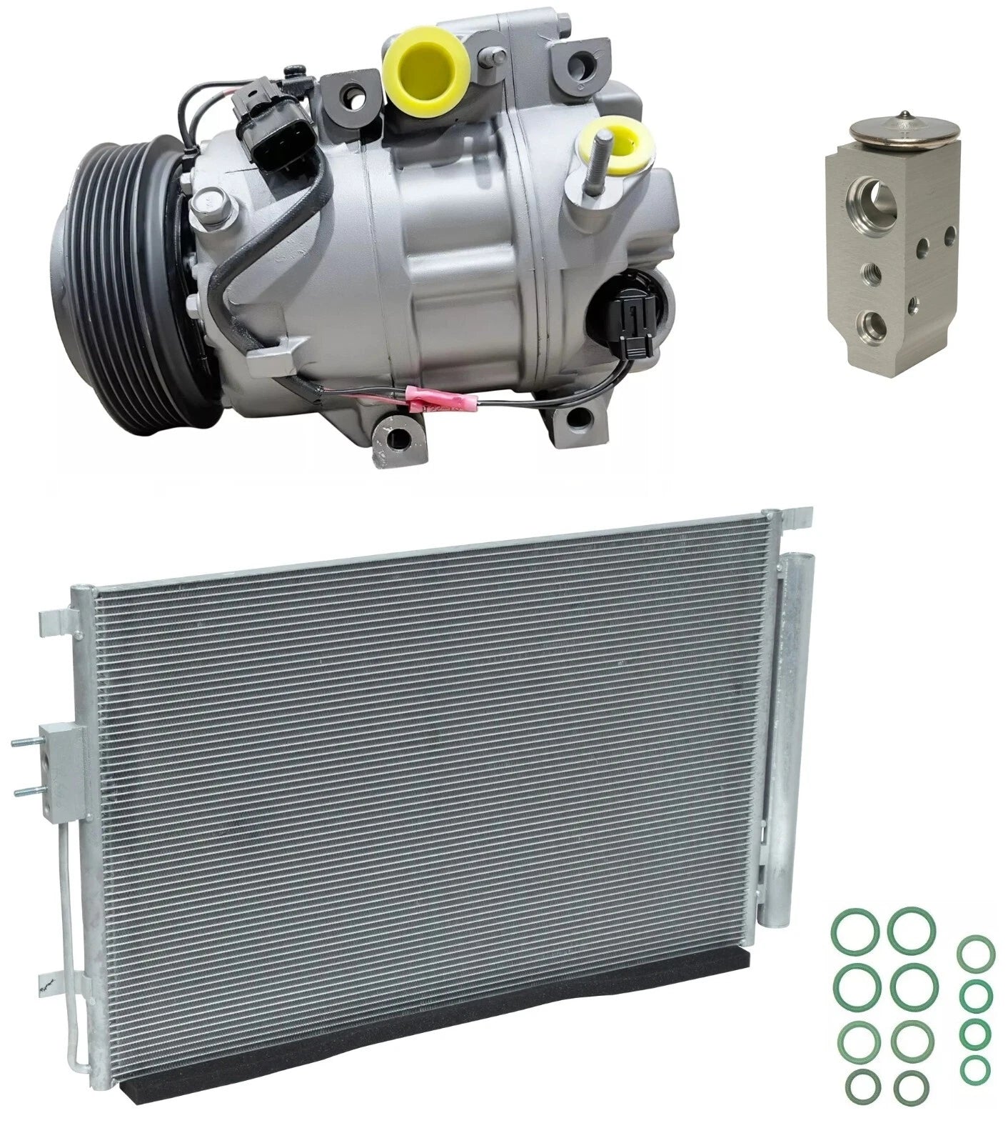 AC Compressor Kit with Condenser for Kia Sorento 2.4L (2019–2021)