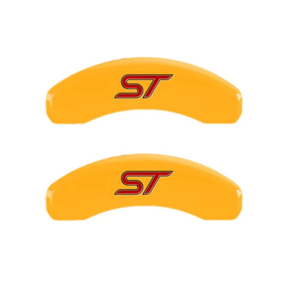 Caliper Covers Set of 4 Engraved ST No Bolts for 2021–2024 Ford Edge