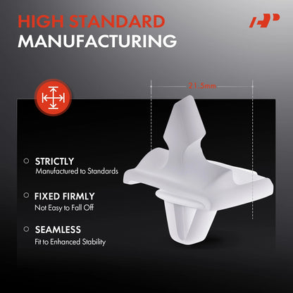 20Pcs Nylon Molding Fastening Clips for Mercedes