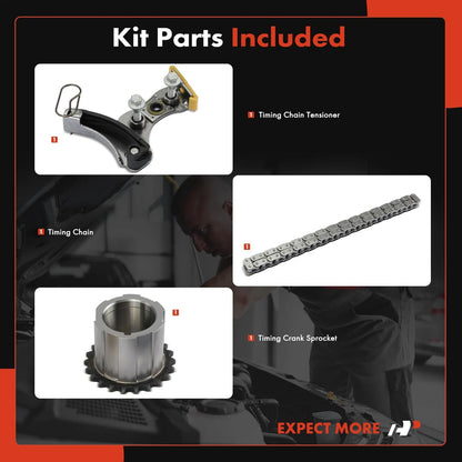 3X Timing Chain Kit for Silverado 1500 (2014–2022) Silverado 2500 HD (2020–2022)