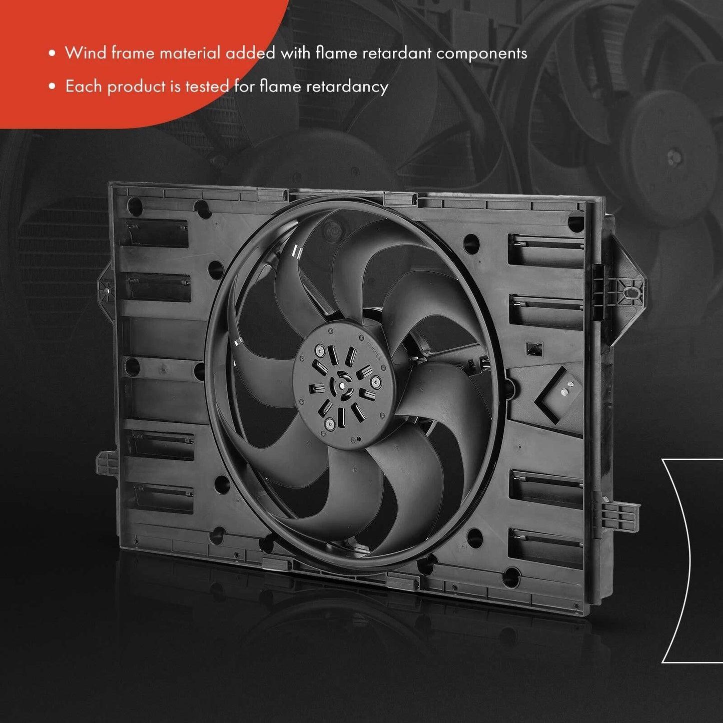 Cooling Fan Assembly with Shroud for Buick Envision (2017–2020)