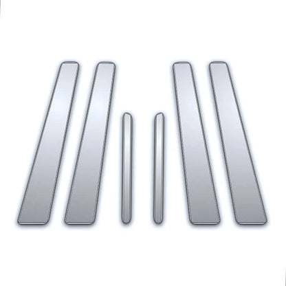 Chrome Pillar Covers Kit for Hyundai Sonata (2002–2005)