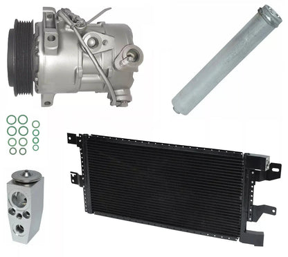 AC Compressor Kit with Condenser for Jeep Compass 2.0L (2011–2016)
