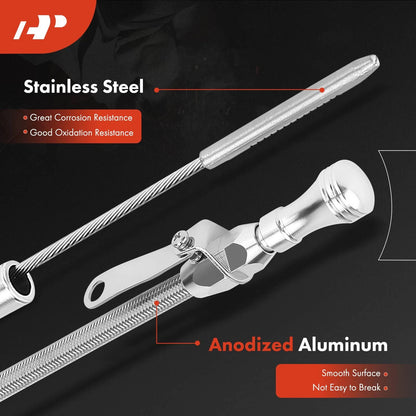 Aluminum Flexible Engine Oil Dipstick for Chevrolet Big Block (1965–1990)