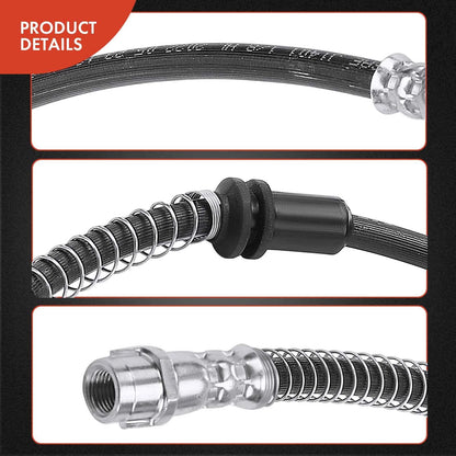 2X Front Brake Hydraulic Hose for Mercedes-Benz GLK250 GLK350 (2013–2015)
