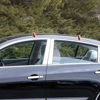 4pc Luxury FX Stainless Steel Window Package w/o Posts for Nissan Altima (2007–2010)