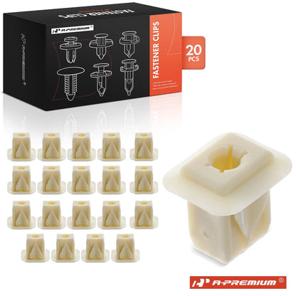 20Pcs Grommet Style Nut Clips for Buick Chevy
