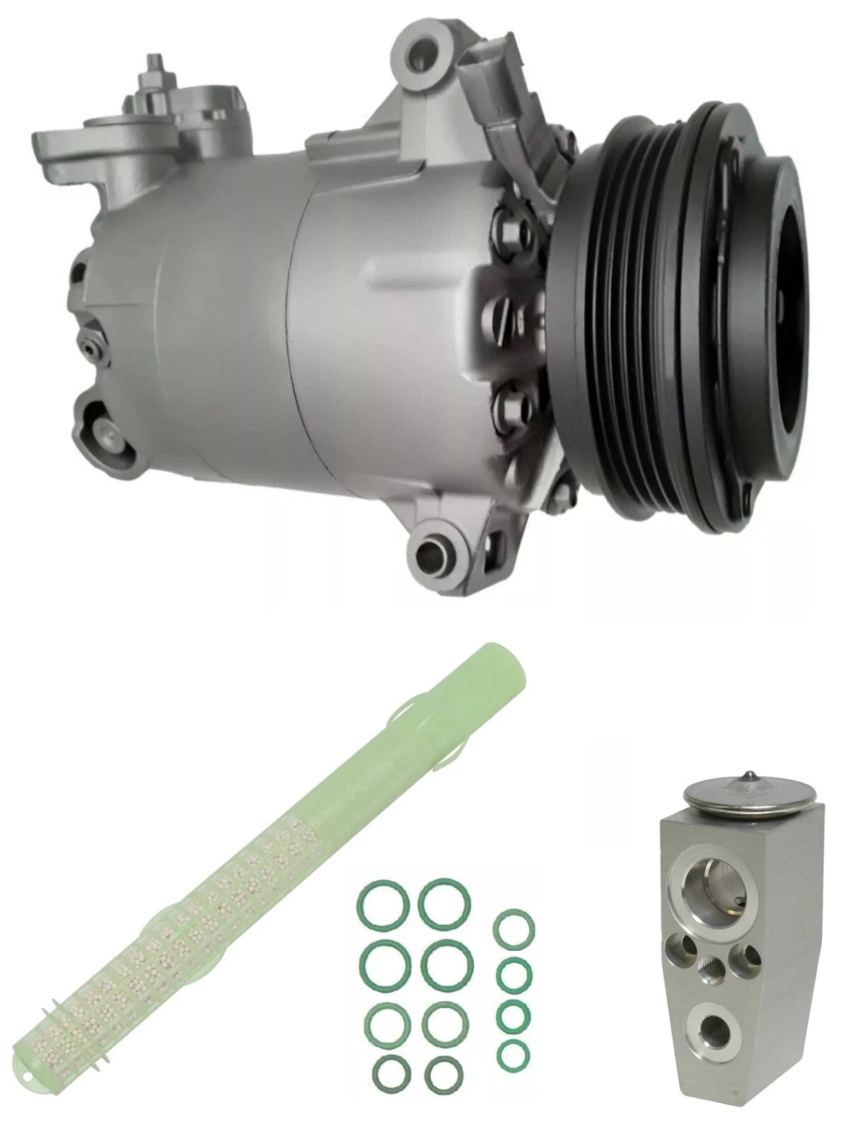A C Compressor Kit Replacement for Ford Focus 2.0L Turbo (2017–2017)