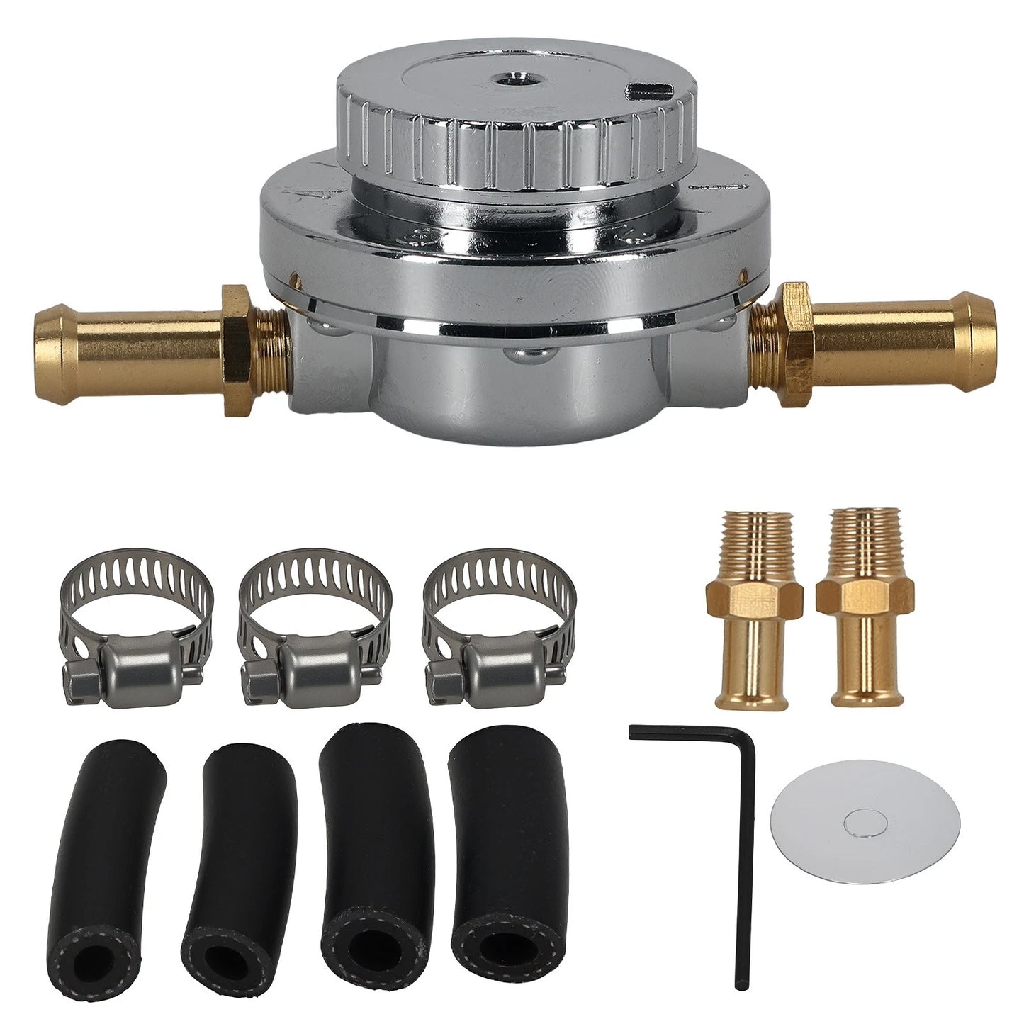 Adjustable Fuel Pressure Regulator for Universal Fit (1–6 PSI) (2018–2020)