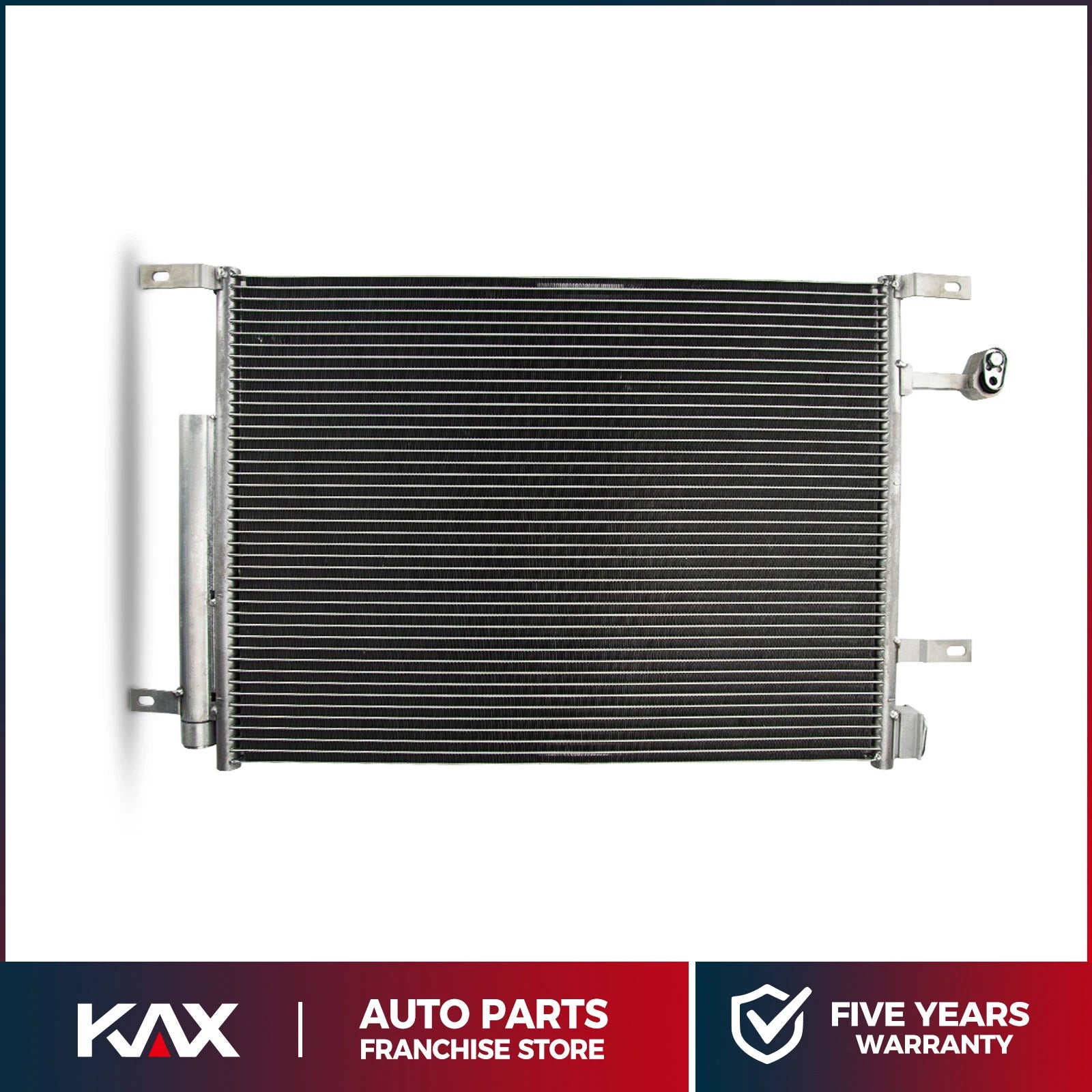 A/C Condenser for 2011–2014 Ford Mustang (3.7L–5.0L) Aluminum Fit