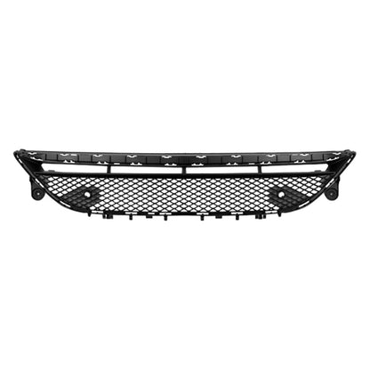 Replacement Black Textured Polypropylene Front Bumper Cover Grille