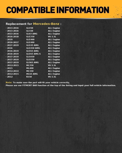 Fuel Pump Assembly for Mercedes-Benz GLS450 (2017–2019)