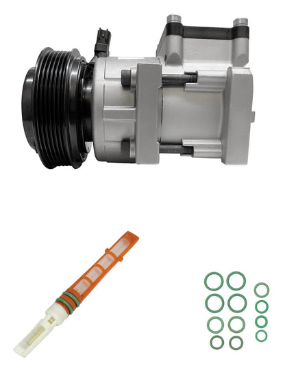 AC Compressor Kit Replacement for Ford Fiesta Ikon 1.6L (2013–2015)