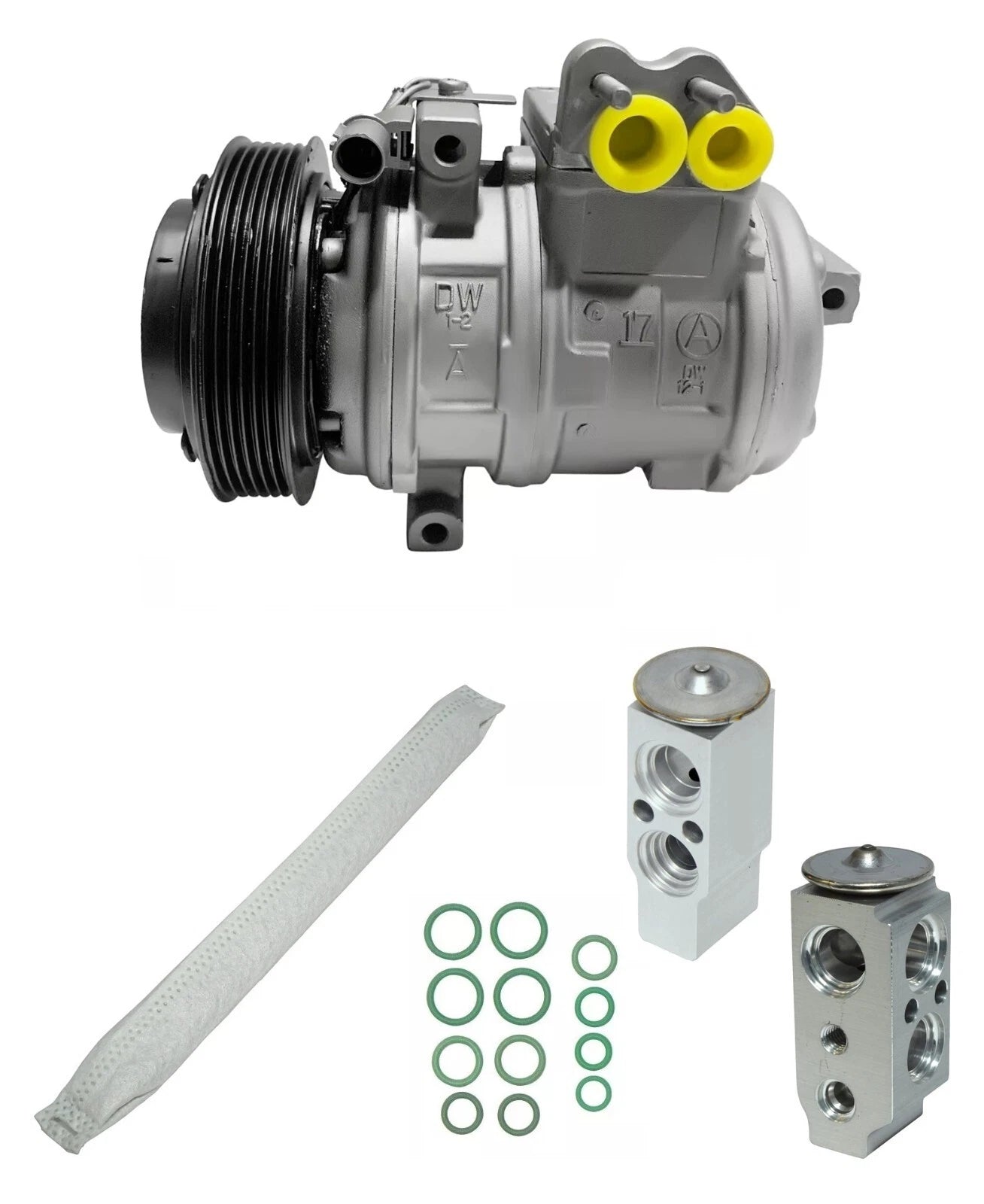 AC Compressor Kit Replacement for Kia Borrego 4.6L (2009–2009)