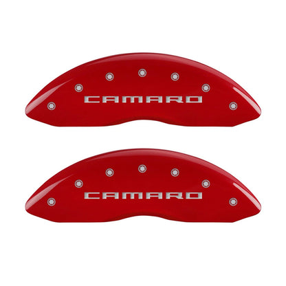 Caliper Covers Red Gen 5 Style Replacement for 2012 Camaro SS 45th (2012–2015)