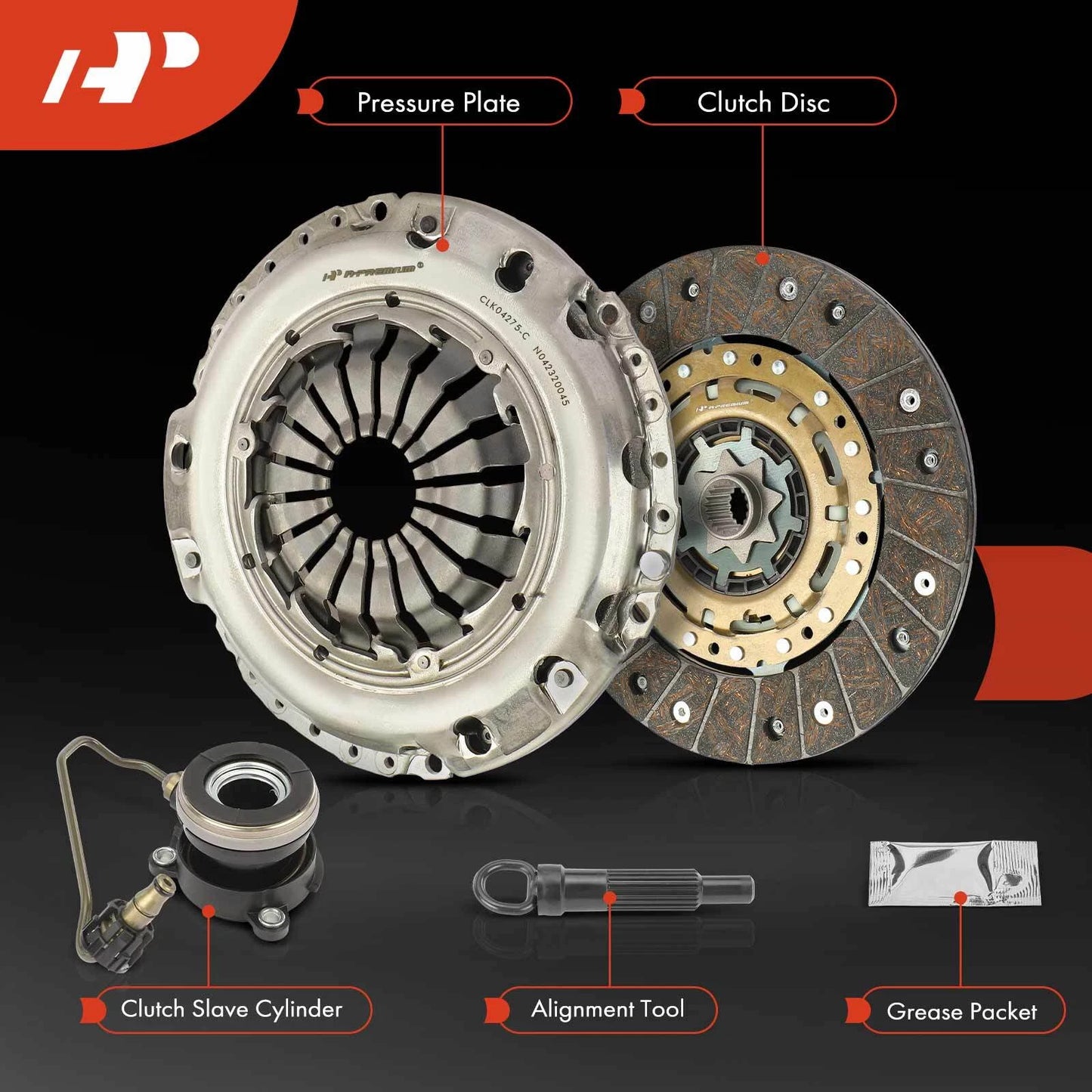Clutch Kit for Chevy Cruze (2012–2015) L4 1.8L 1.4L