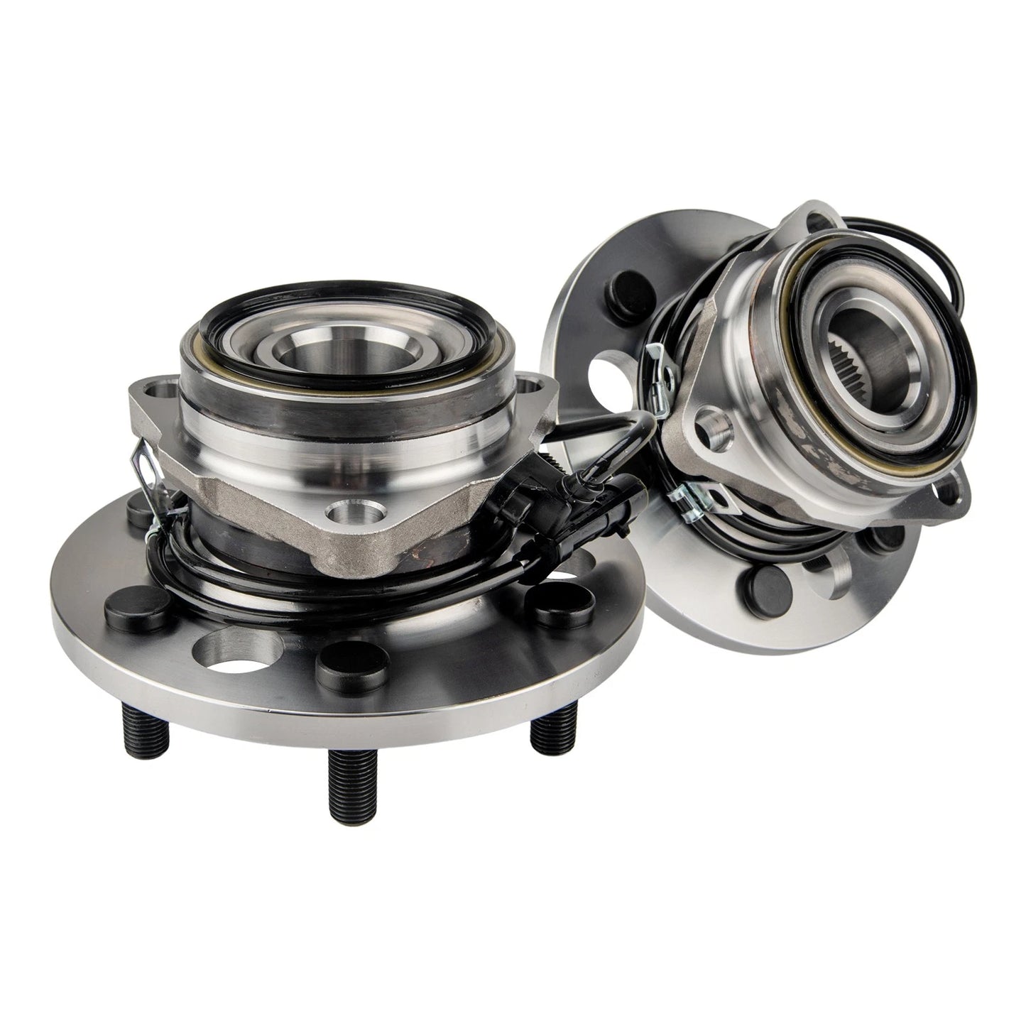 Front Wheel Hub Assembly Pair for 1995-1998 Chevy K1500 & GMC K1500 (1995–1998)