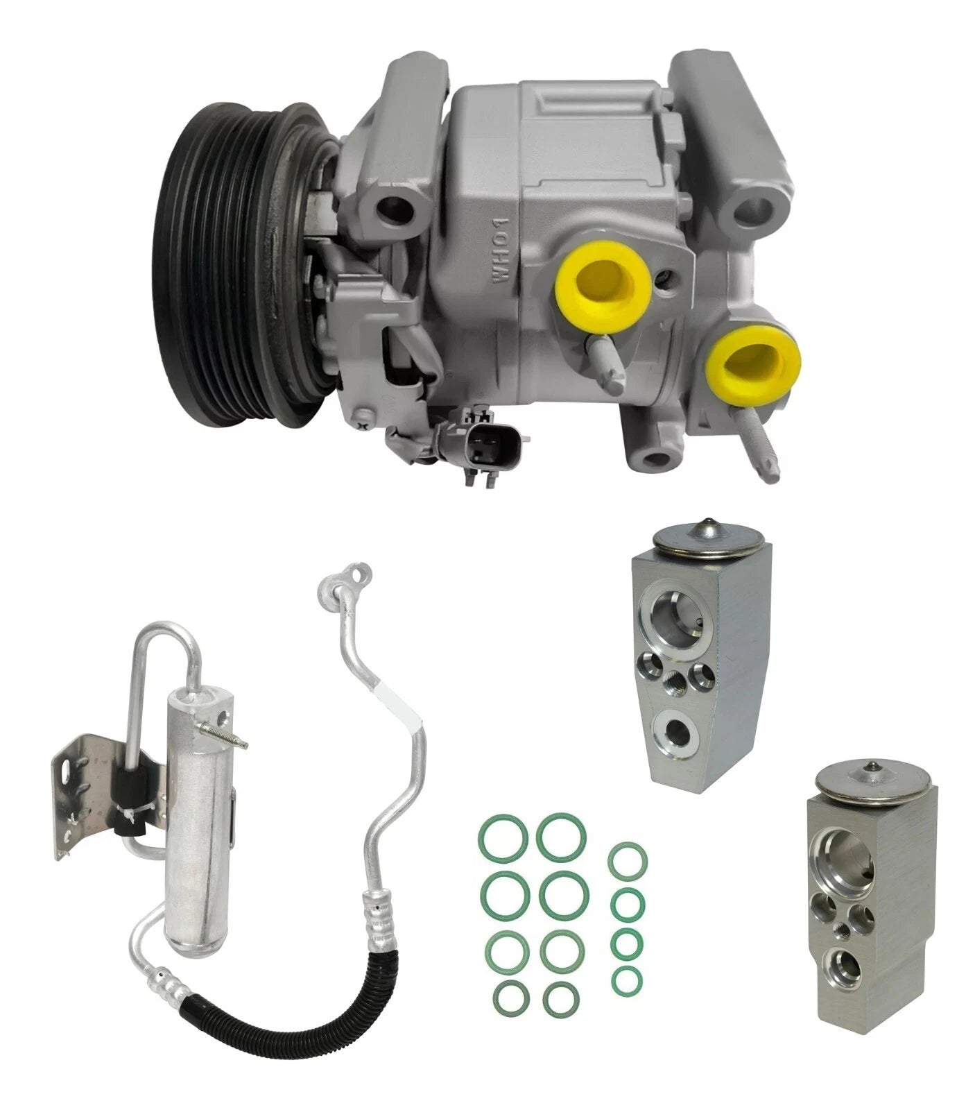 AC Compressor Kit for Dodge Journey 3.6L FC40 with Rear (2011–2011)