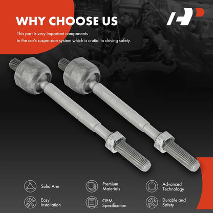2X Front Inner Tie Rod End for Mercedes-Benz A220 A250 (2019–2022)