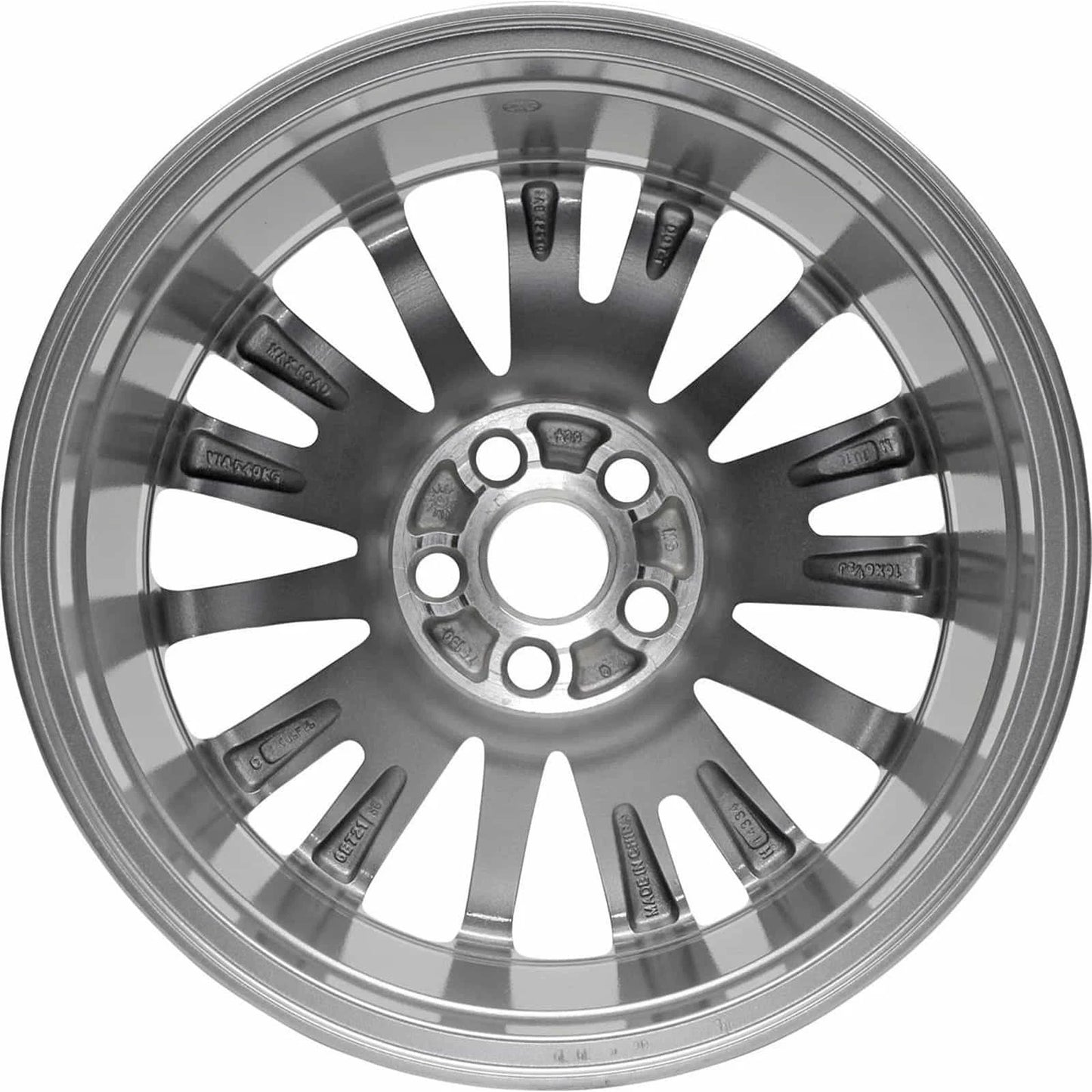 16 x 6.5 Machined Wheel for universal fitments (fits most vehicles)