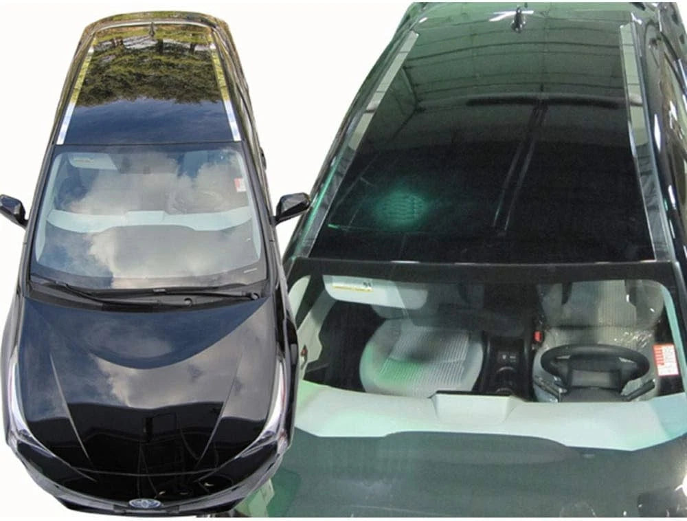 2pc. Luxury FX Stainless Steel Roof Insert Trim for 2016-2022 Toyota Prius