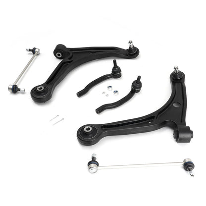Front Lower Control Arms Sway Bar Links Tie Rods for Honda Pilot (2006–2008)