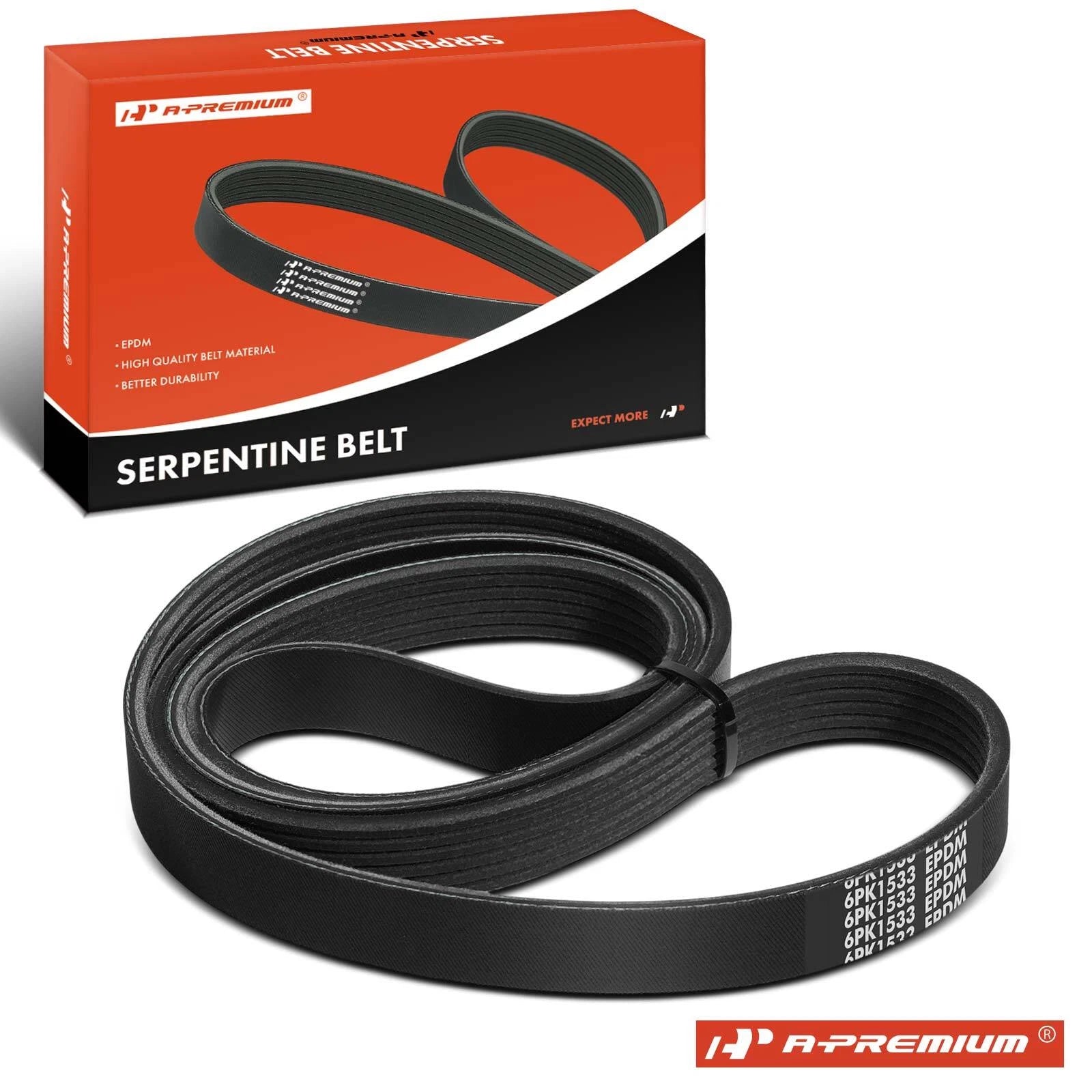 Air Conditioning Serpentine Belt for Ford Escape (2017)