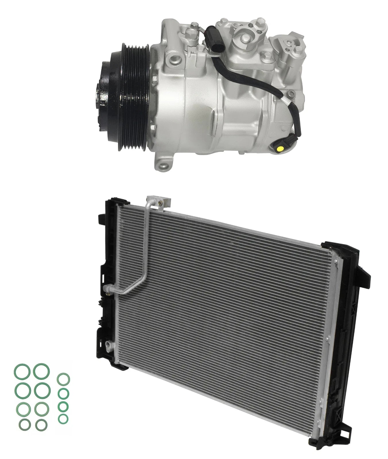 AC Compressor Kit With Condenser for Mercedes E250 4.7L V8 (2012–2015)