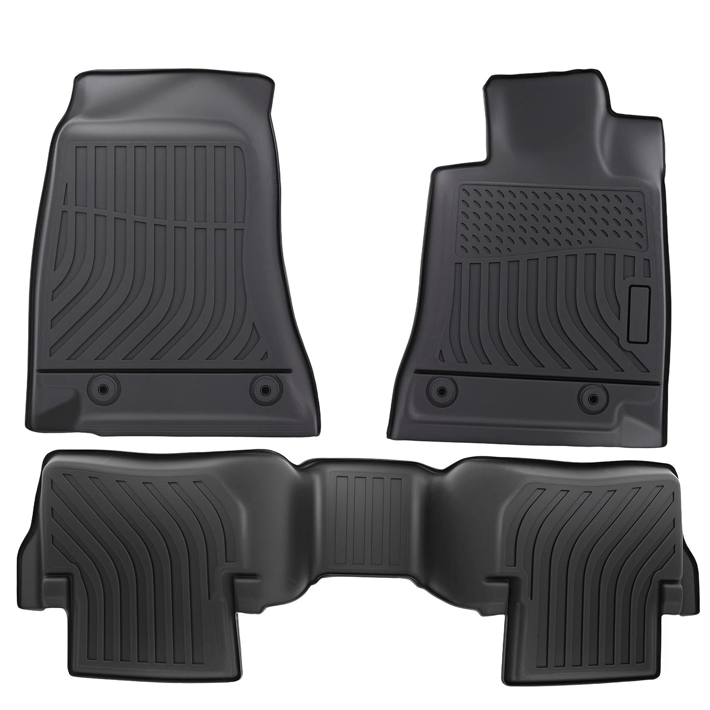 All Weather TPE Floor Mats for Mercedes-Benz C-Class W206 (2022–2024)