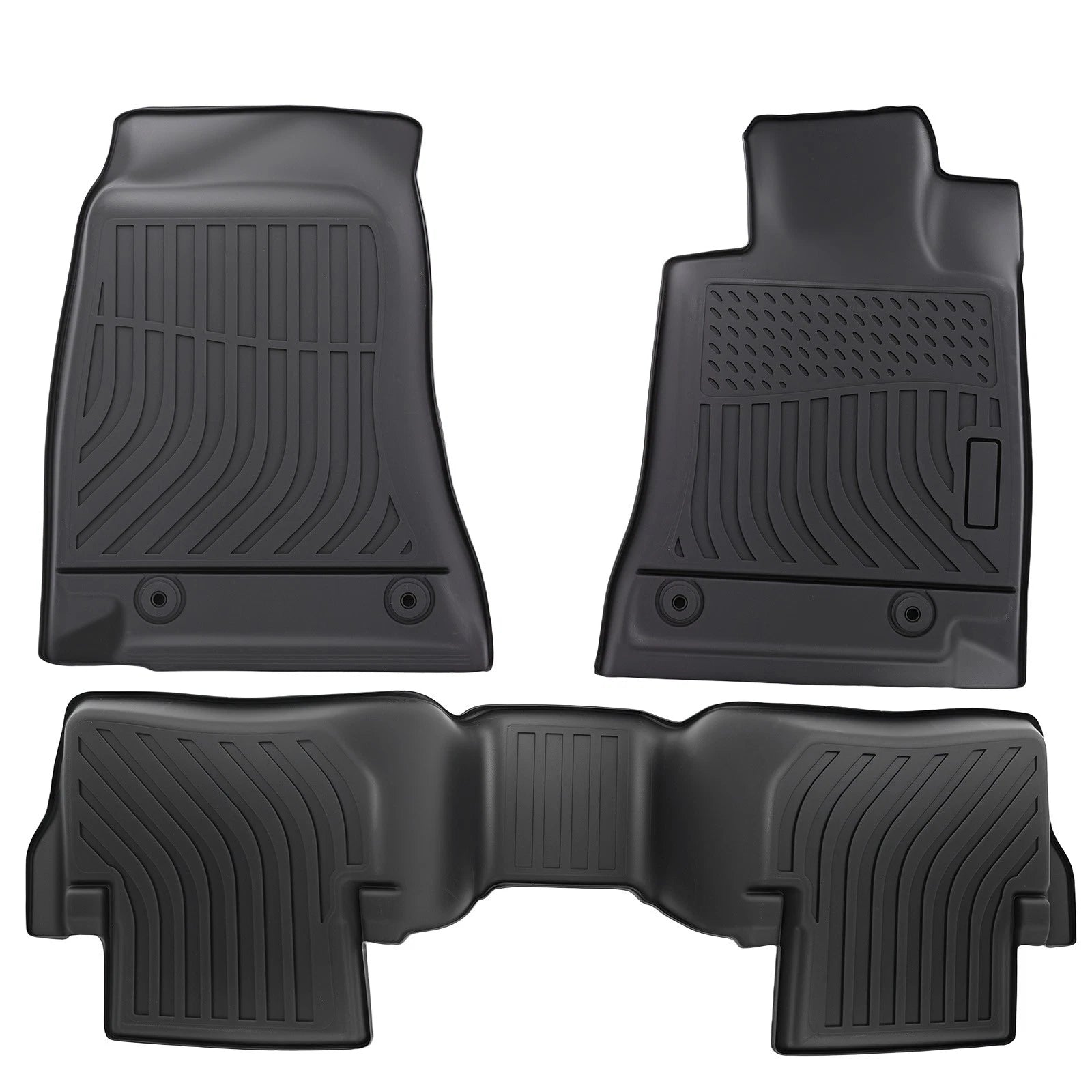 All Weather TPE Floor Mats for Mercedes-Benz C-Class W206 (2022–2024)