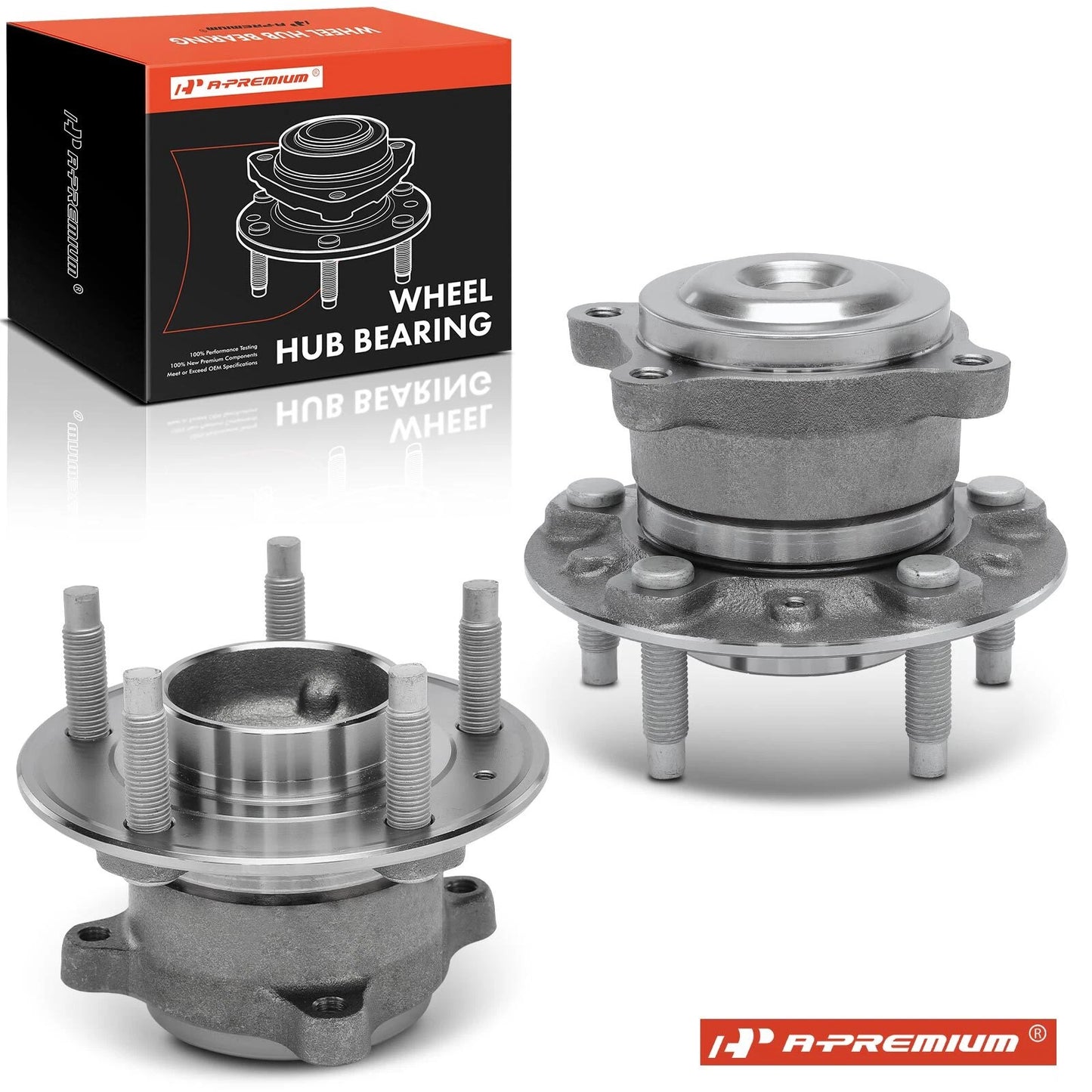 2X Rear Wheel Hub & Bearing Assembly for Chevrolet Cruze (2014–2015)